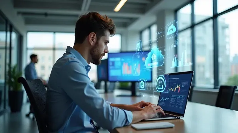 Cloud computing and connected digital systems for business management